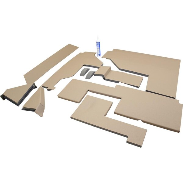 Aftermarket AMSS20011 Qwik Fit Lower Cab Kit, Tan AMSS20011-ABL - main